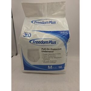 Essential 360 Freedom Plus Pull-On Protective Underwear M 24" - 36" 10 pcs
